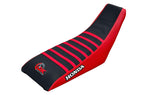 QK Racing HONDA TRX 400EX MULTI GRIP SEAT COVER 1999 2007 RED SIDES BLACK TOP RED HONDA