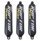 Yamaha Raptor YFM700R 700R [Special Edition] Armor Black Grey Shock Covers
